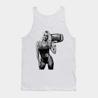 Beautiful Woman Vintage Tank Top